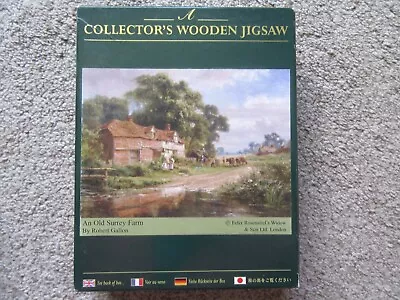 Wentworth Wooden Jigsaw Puzzle 250 Pieces. 'An Old Surry Farm' • £10