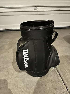 Wilson Golf Bag Den Caddy Bag Black 17  Mini Tour Bag • $50