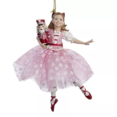 Clara Dancer W/nutcracker 6.5  Nutcracker Ballet-Kurt Alder Ornament-dance-girl • $15.99