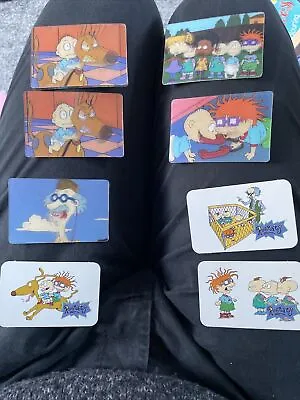 Kelloggs Cereal Trade Cards: Rugrats Stuff Varieties Different Backs As Issued.. • £2