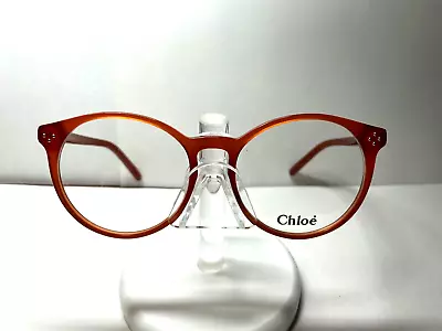 New  Authentic Chloe Eyeglasses Frame 2714 Burnt 223 Oversize Sale Sale • $25