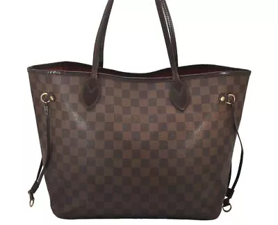Authentic Louis Vuitton Damier Neverfull MM Shoulder Tote Bag N51105 LV 5808I • $1185.91
