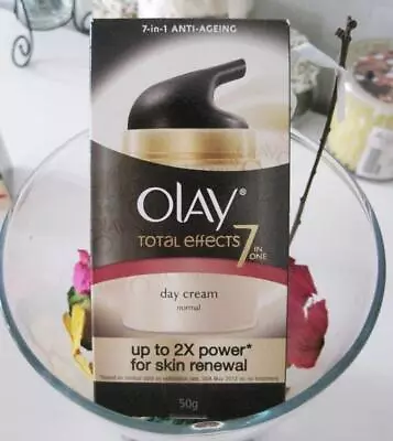 Olay Total Effects 7 In One Day Cream Normal 50g Up To 2x Power For Skin Renewal • $26.99