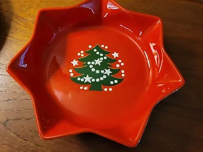 Waechtersbach - Christmas Tree - 10  Star Shaped Serving Dish/Bowl - W. Germany • $25