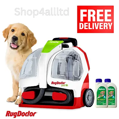 £209.98 • Buy Rug Doctor Pet Portable Spot Cleaner With 2 X 500ml Pet Formula Cleaner