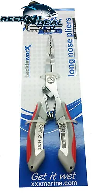 $14.95 • Buy Xxx Marine Stainless Steel Long Nose Fishing Tool Cutter Tackle Pliers Ft2