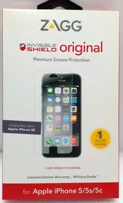 ZAGG InvisibleShield Premium Clear Screen Protector IPhone 5 / 5s / 5c • $7.30