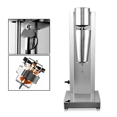 Commercial Stainless Milk Shake Machine Electric 110V 180W 650ML Drink Mixer • $61