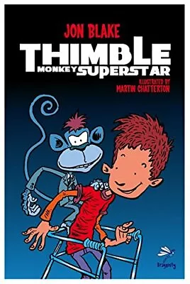 Thimble Monkey Superstar By Jon Blake Book The Fast Free Shipping • $6.17