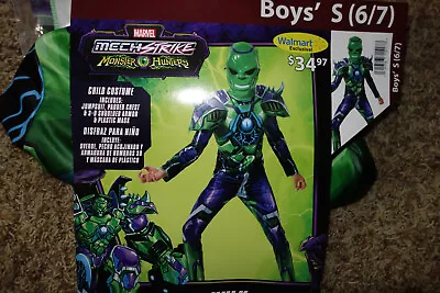 Marvel Mech Strike Monster Hunters Hulk Boys Halloween Cosplay Costume Small 6-7 • $30