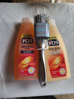 VO5 Volumizing Shampoo And Conditioner Extra Body With Collagen Brush • $14