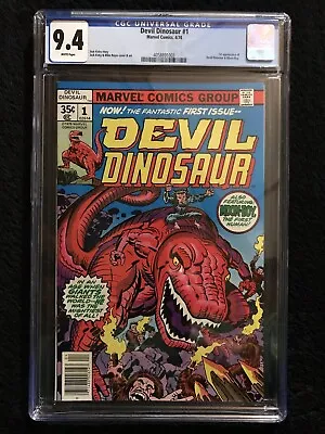 $120 • Buy Marvel: Devil Dinosaur #1  CGC 9.4  WP/NS