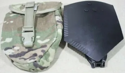 USGI Military GERBER 2000 Entrenching Trifold E-tool Shovel W Multicam Cover • $48.78