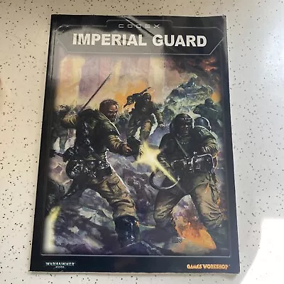 Games Workshop Warhammer 40K Codex - Imperial Guard Softcover (2003) OOP • $18