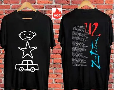 Tour Zoo Tv U2 Vintage 1991 90s Rock Shirt Baby Achtung Band Concert Rap Hop Hip • $20.99