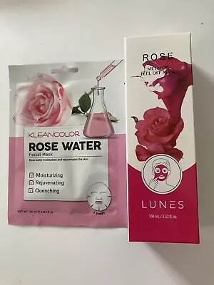 LUNES KIT Facial Mask ROSE  • $12.99