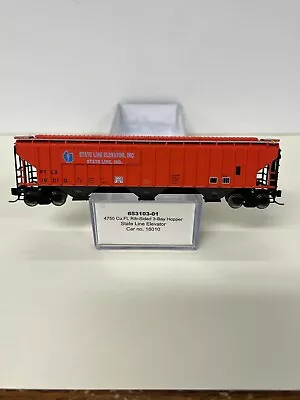 Intermountain N State Line Indian Elevator PTLX 4750 Covered Hopper Road #18010 • $24.95