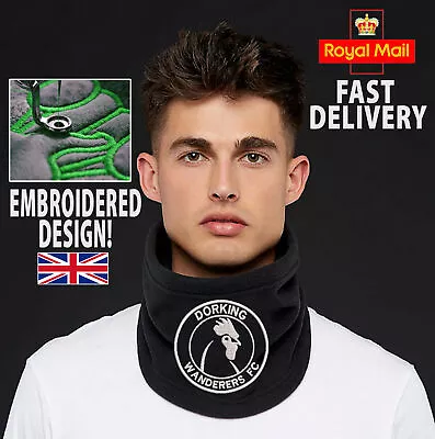 Dorking Embroidered Football Snood Neck Warmer Christmas Gift Bandana • £6.99