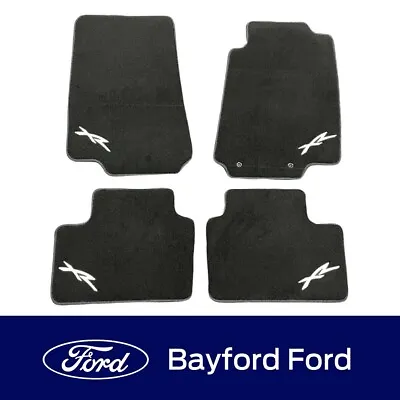 Carpet Floor Mat Set Black Xr Logo Ba Bf Xr6 Xr8 Falcon Xr Series Set Of 4 • $114.99