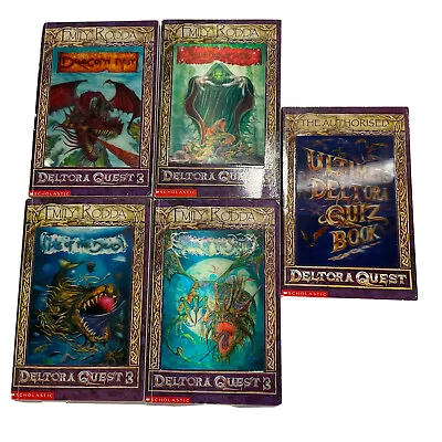 Deltora Quest #3  All Books #1-4 By Emily Rodda Holographic Covers + Quiz Book • $32.78