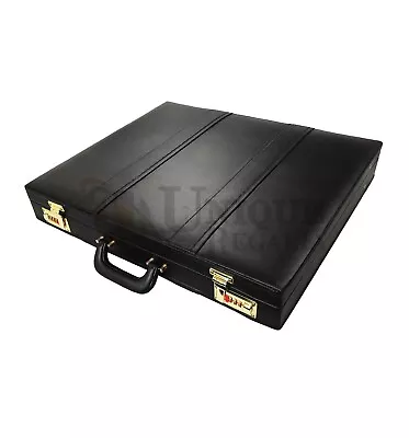 New Masonic MM/WM Apron Case Imitation Leather MB038 • £89.99