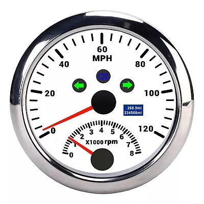 85mm GPS Speedometer Gauge 0‑120MPH With LCD Display...  • $101.17