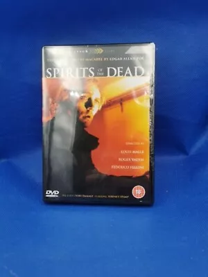 Spirits Of The Dead DVD (2007) Jane Fonda Vadim (DIR) Cert 18 Amazing Value • £22.99