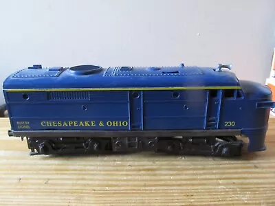 Lionel No. 230 Chesapeake & Ohio Alco Diesel Locomotive A Unit  0/027 GAUGE • $19.95