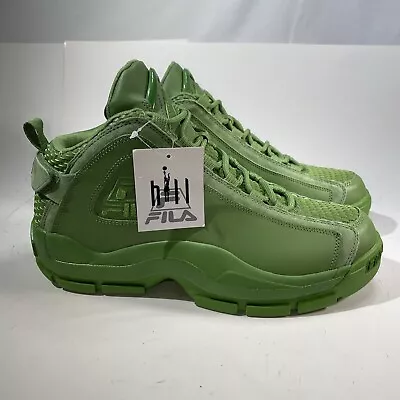 Fila Grant Hill 2 Woven 'Forest Green' Mens Sz 10.5 Basketball Shoe 1BM01364-300 • $68.95