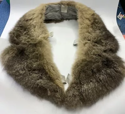 Vintage Fur Shawl Collar Removed From Coat • $19.95