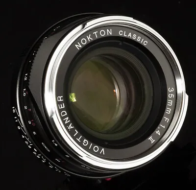 Voigtlander 35mm F1.4 II MC Ver 2 NOKTON Leica M USA WARRANTY • $599