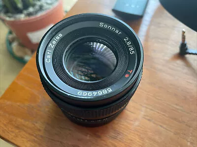 £275 • Buy Carl Zeiss 85mm AE Sonnar T* Lens For Contax Yashica C/Y