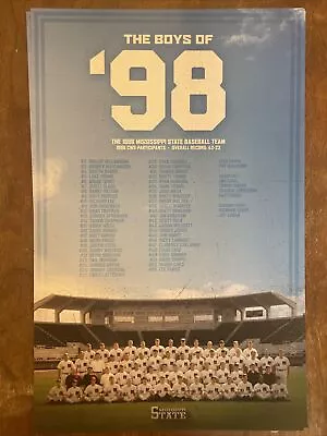 1998 Mississippi State Baseball Team Poster Set - College World Series CWS • $9.99