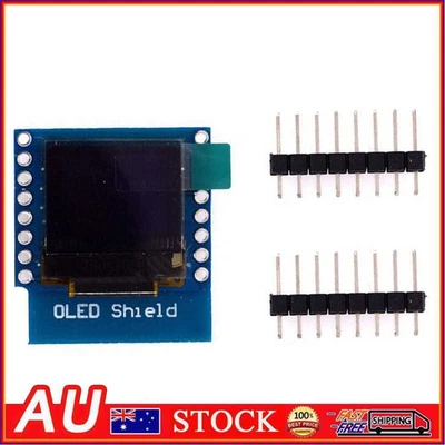 $10.79 • Buy 0.66 Inch 64x48 IIC/I2C OLED Display LCD Module For D1 MINI Development Board