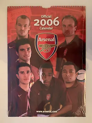 £24.99 • Buy **arsenal Football Club Official Calendar 2006 (bergkamp / Thierry Henry)**