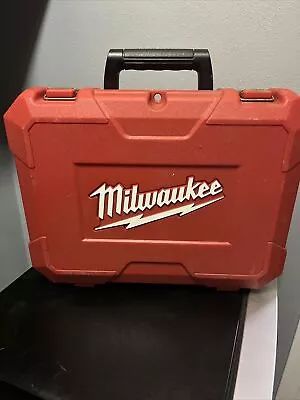 Milwuakee 2601-22 18v Compact Driver/drill  Carry Case Only No Drill • $22.95