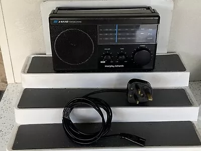 Morphy Richard’s 3 Band Portable Radio/Power Lead..Tested..Model R190.. • £3.99