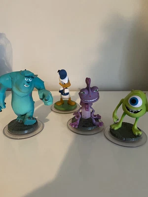 £0.99 • Buy Disney Infinity Figures Monsters Inc + Donald Duck Could Be Used As Cake Toppers
