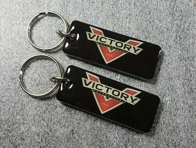 Victory Vision Vegas 8 Ball Hammer Gunner Magnum Motorcycle Key Chain Pack Of 2 • $19.99