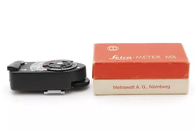 *NEAR MINT IN BOX* Leica Light Meter MR Black Tested For M2 M3 M4 M4-2 M4-P M-A • $239.90