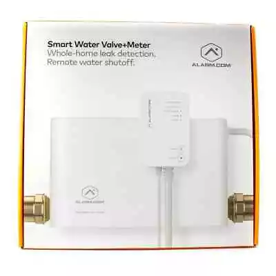 Alarm.com Smart Water Valve & Meter With Leak Detection Z-Wave Plus (ADC-SWM150) • $574