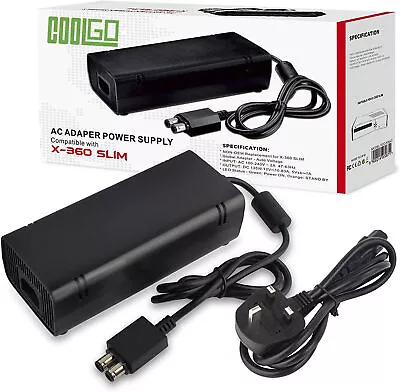 Power Supply For Microsoft Xbox 360 S Slim Brick Adapter Charger 135W UK Plug  • £15.99