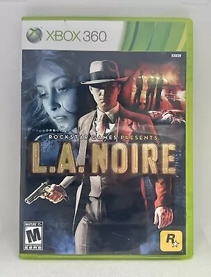 L.A. La Noire (Microsoft Xbox 360) CIB Complete W/ Manual 3 Disc Tested • $6