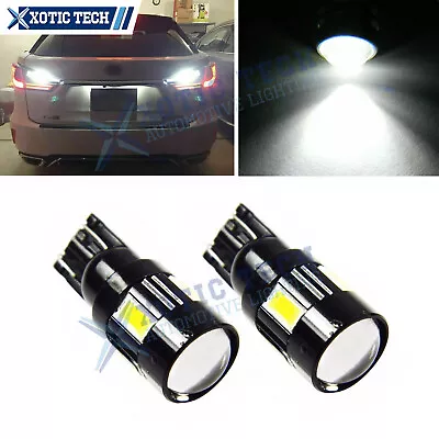 Super Bright White Projector LED Bulbs For Backup Reverse Light 912 921 T15 W16W • $8.99