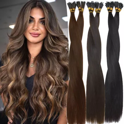 CLEARANCE I Tip Stick 100% Remy Human Hair Extensions Rings Nano Ring 1Gr THICK • $106.75