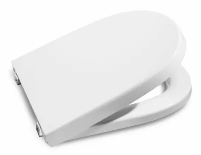 Roca STANDARD MKII MERIDIAN SOFT CLOSE TOILET SEAT Quick Release WHITE/CHROME • $507.95