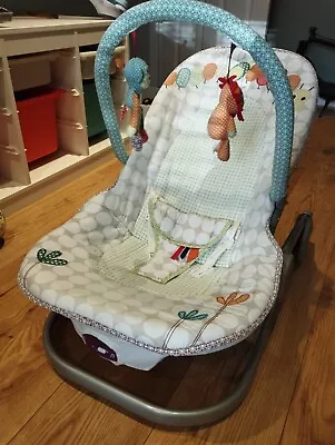 Mamas & Papas Bouncer Child Seat With Gentle Vibration (adjustable) • £15