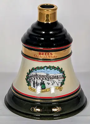 Wade Ceramics Bells Christmas 1989 Whisky Decanter • £33.99