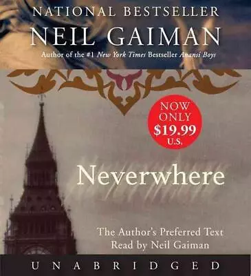 Neverwhere Low Price CD By Neil Gaiman (English) Compact Disc Book • £25.19