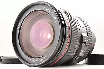 Canon EF 24-105mm F/4 L IS USM AF Zoom Macro Lens Near Mint +5 From Japan #2426 • $743.91